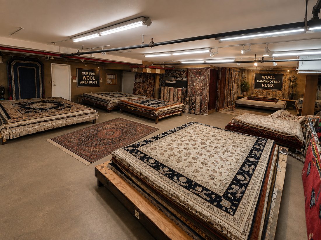 Hundreds of Area Rugs In Stock