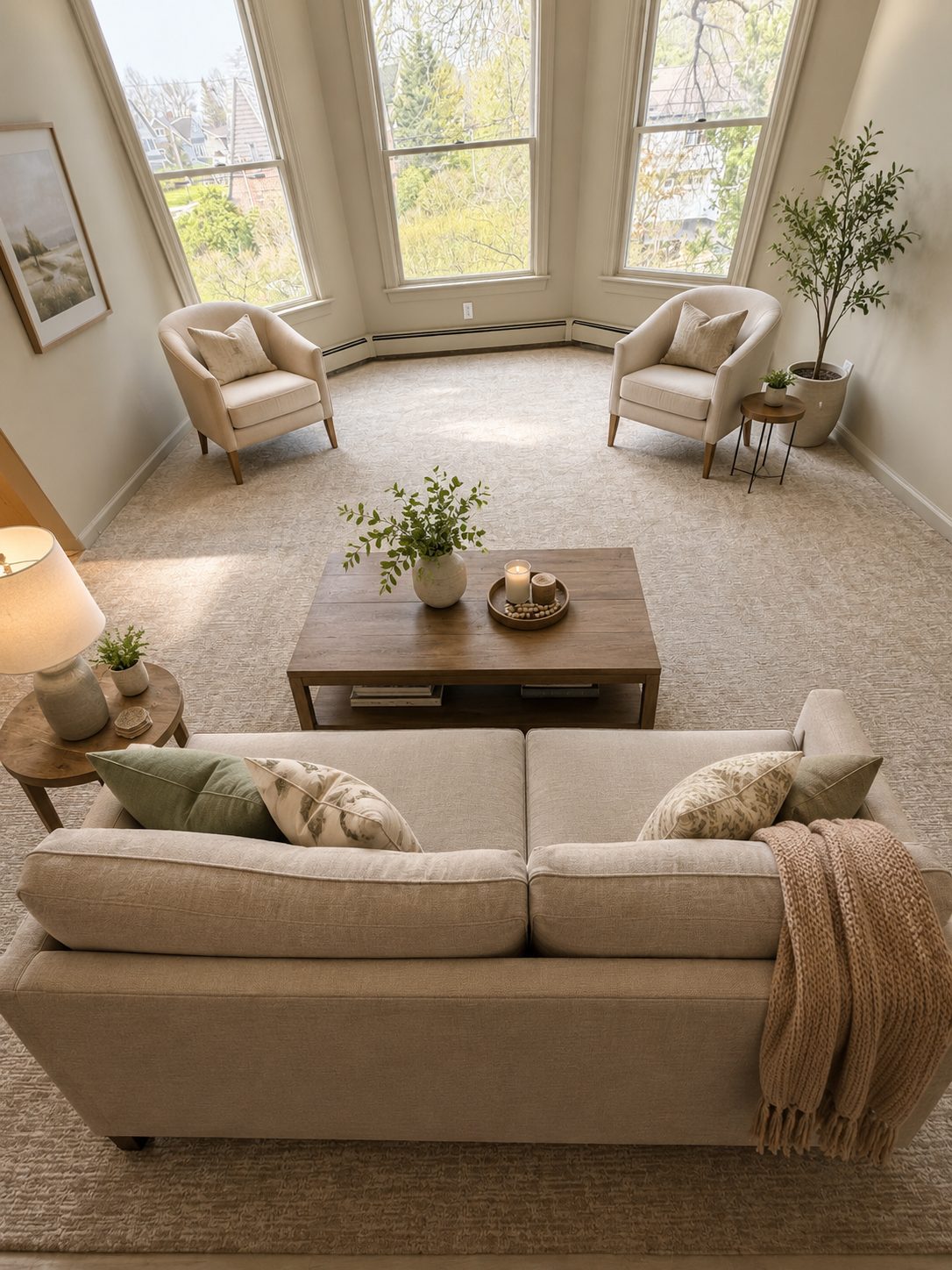 Beautiful flooring installed by Kas Carpet